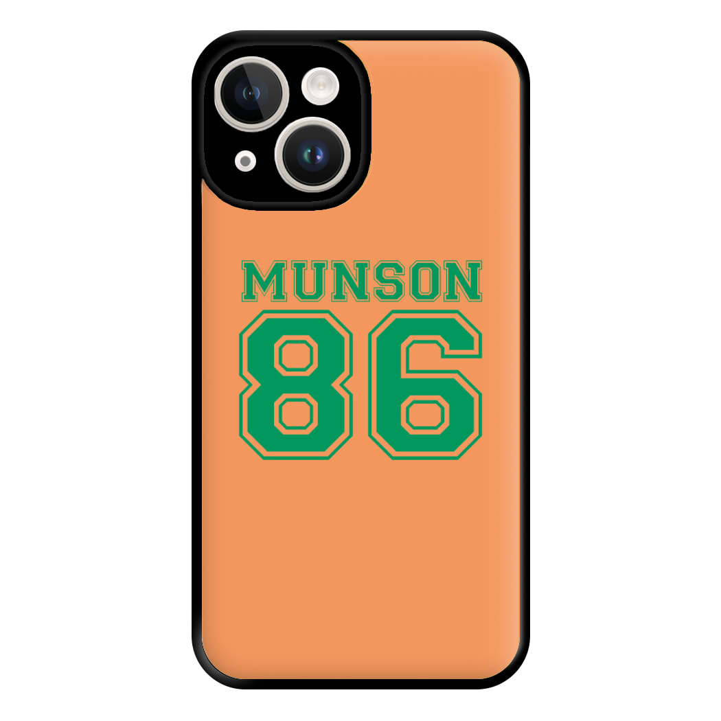 Munson 86 - Orange Phone Case for iPhone 14