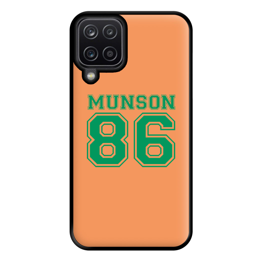 Munson 86 - Orange Phone Case for Galaxy A12