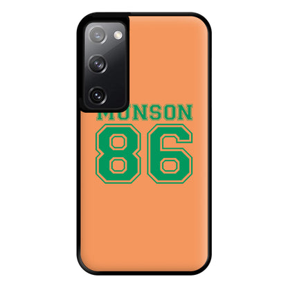 Munson 86 - Orange Phone Case for Galaxy S20