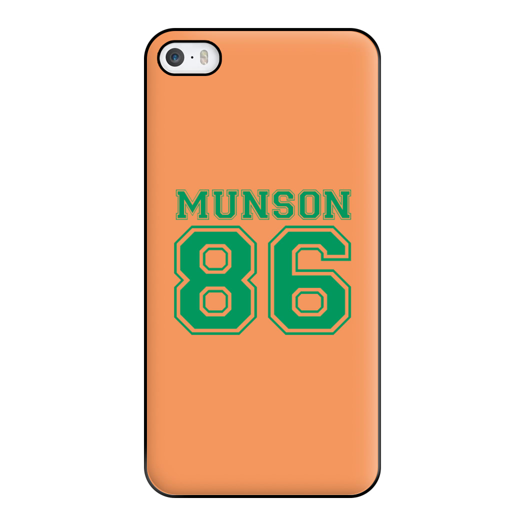 Munson 86 - Orange Phone Case for iPhone 5 / 5s / SE 2016