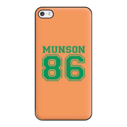 Munson 86 - Orange Phone Case for iPhone 5 / 5s / SE 2016