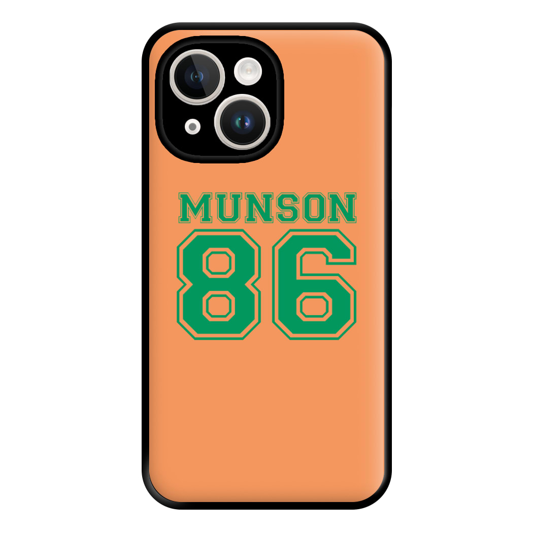 Munson 86 - Orange Phone Case for iPhone 14 Plus