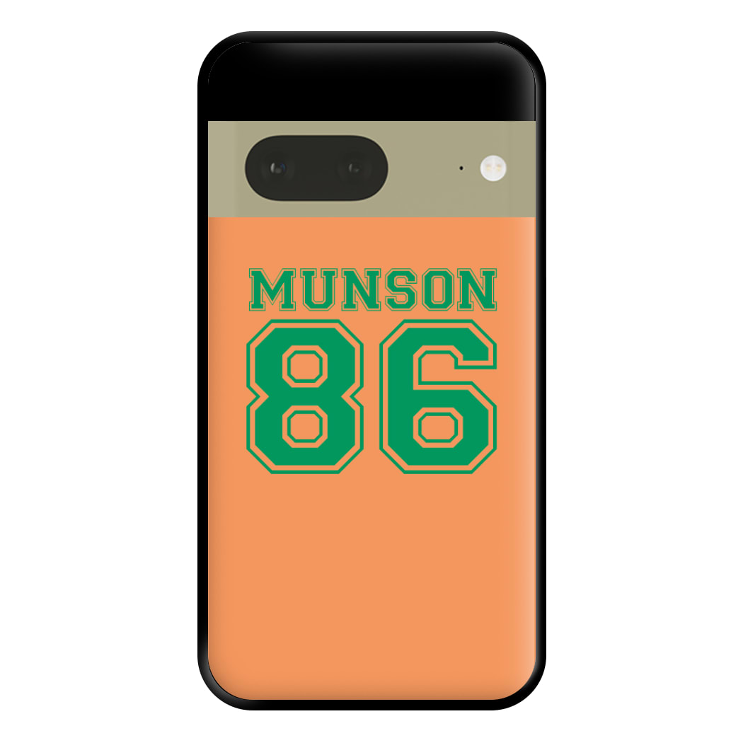 Munson 86 - Orange Phone Case for Google Pixel 7a