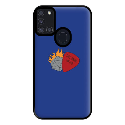 Eddie Munson Fan Club Phone Case for Galaxy A21s