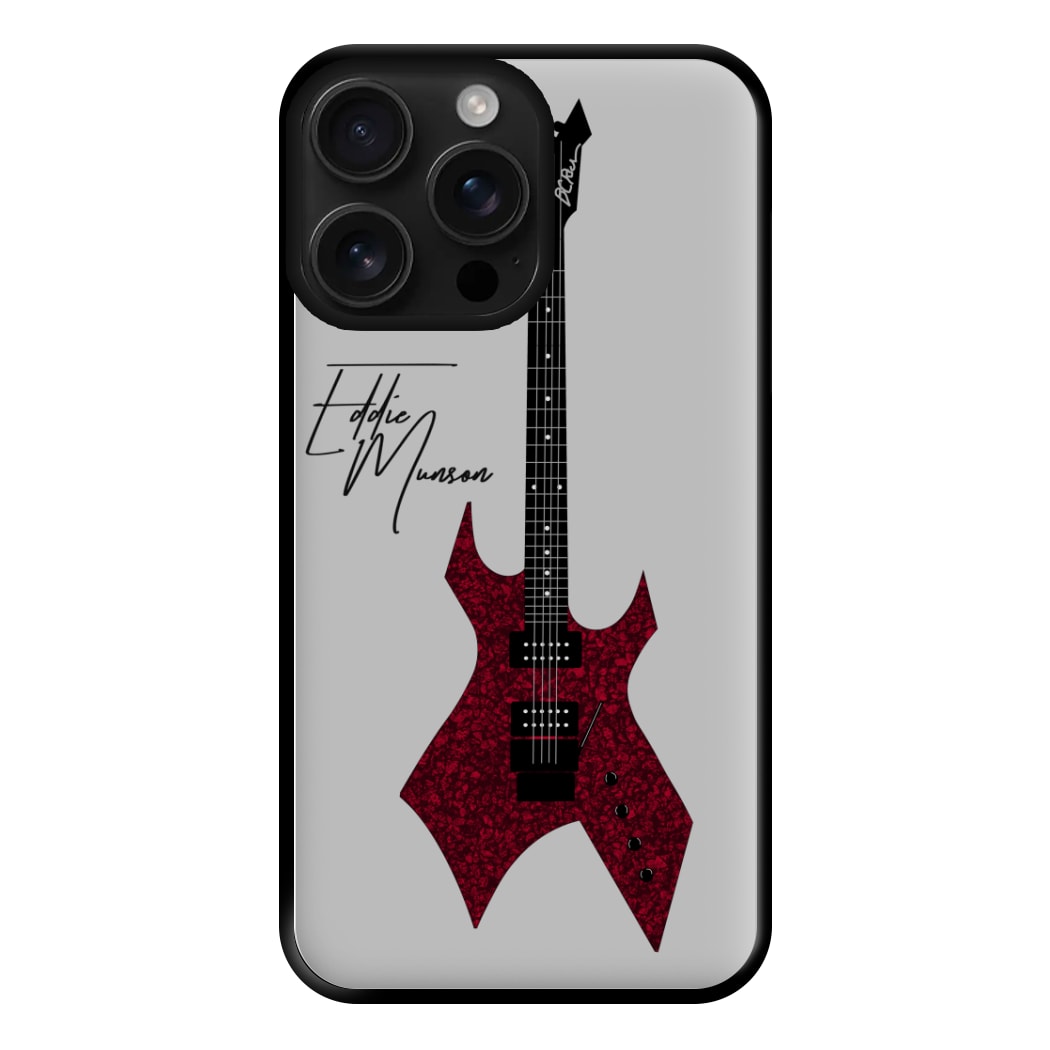 Eddie Munson Guitar Phone Case