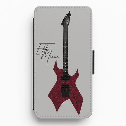 Eddie Munson Guitar Flip / Wallet Phone Case