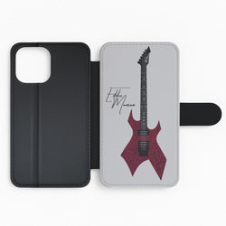 Eddie Munson Guitar Flip Phone Case