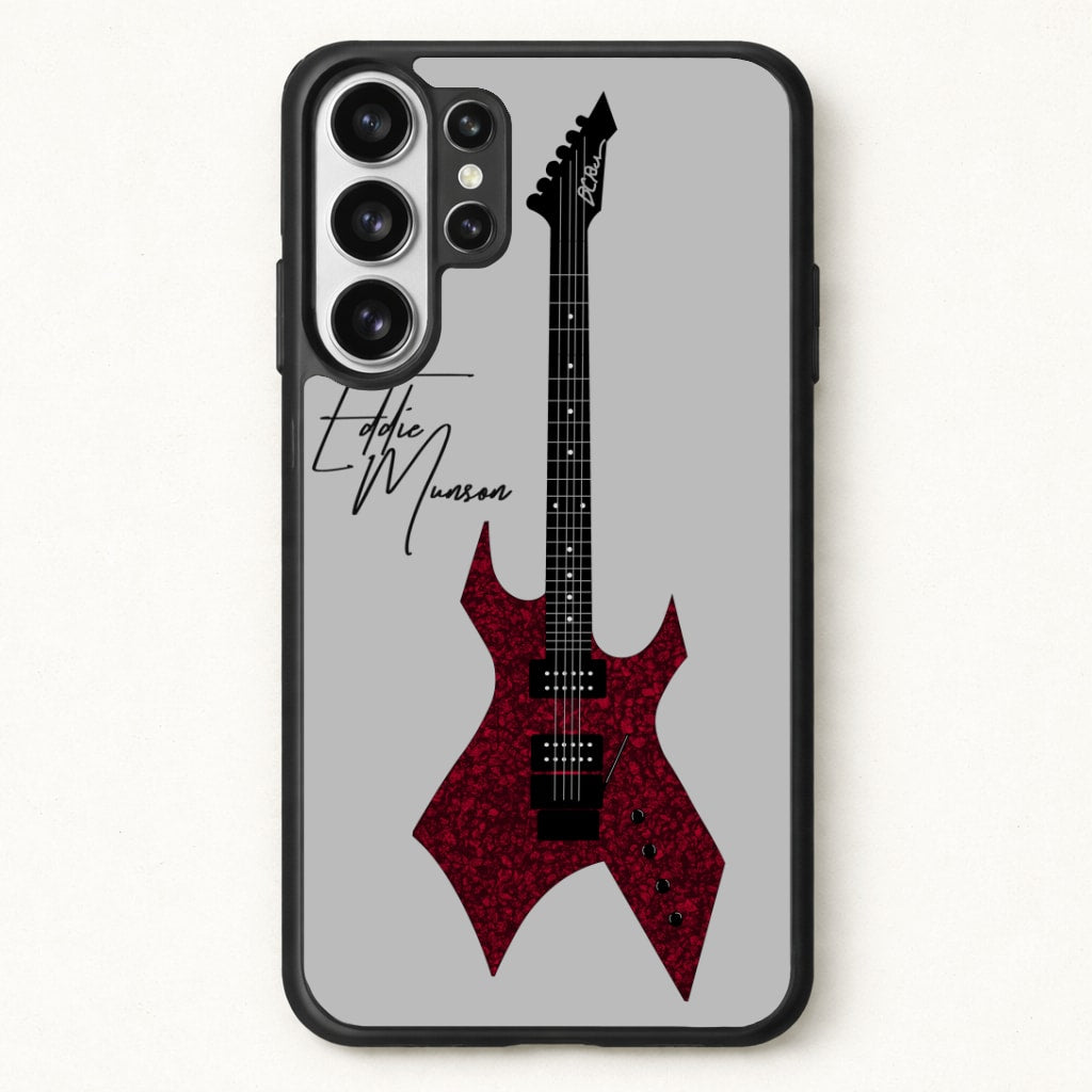 Eddie Munson Guitar Phone Case for Galaxy S26 Ultra