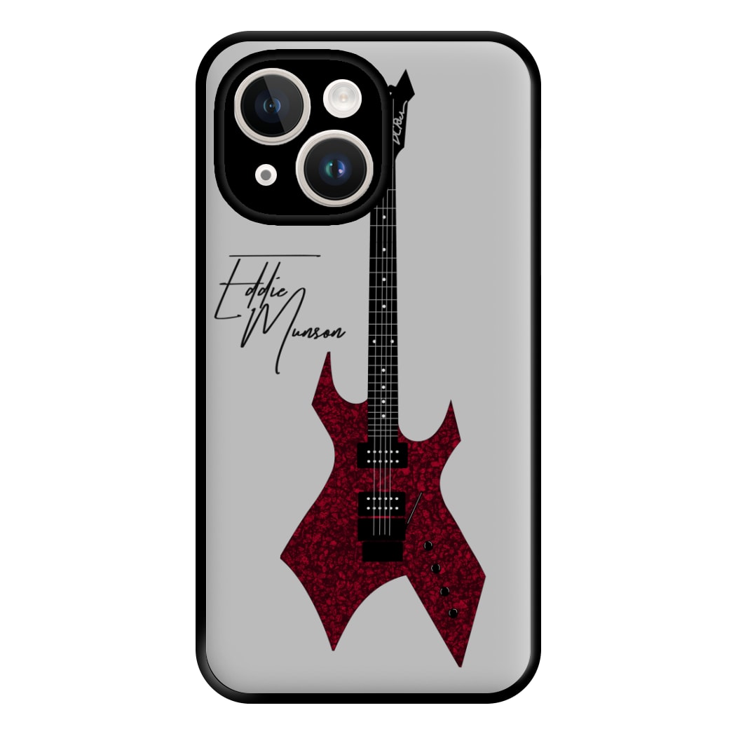 Eddie Munson Guitar Phone Case for iPhone 14 Plus