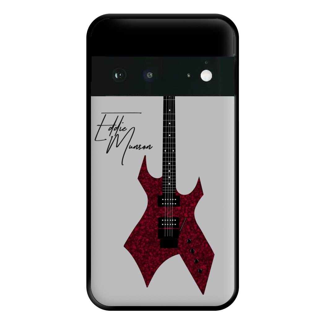 Eddie Munson Guitar Phone Case for Google Pixel 6a