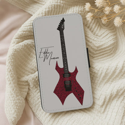 Eddie Munson Guitar Wallet Phone Case