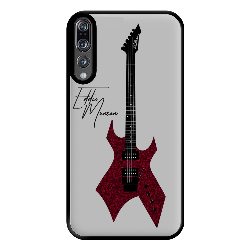 Eddie Munson Guitar Phone Case for Huawei P20 Pro