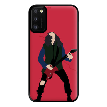 Eddie Munson Playing Guitar Phone Case for Galaxy A41