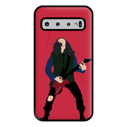 Eddie Munson Playing Guitar Phone Case for Galaxy S10 Plus