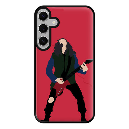 Eddie Munson Playing Guitar Phone Case for Galaxy S24FE