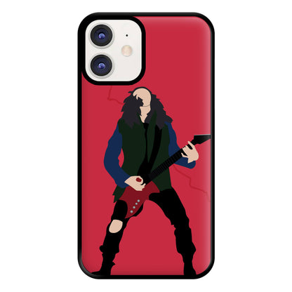 Eddie Munson Playing Guitar Phone Case for iPhone 11