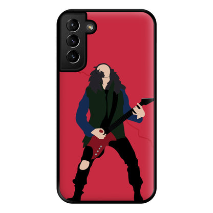 Eddie Munson Playing Guitar Phone Case for Galaxy S21 Plus