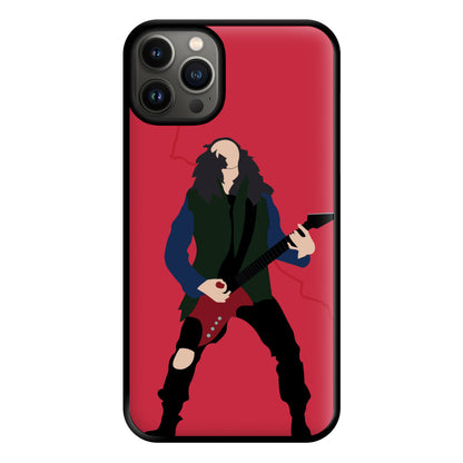 Eddie Munson Playing Guitar Phone Case for iPhone 13