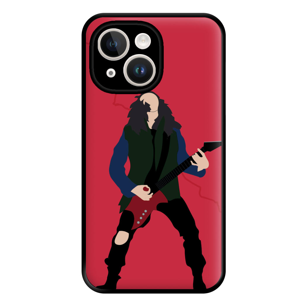 Eddie Munson Playing Guitar Phone Case for iPhone 14 Plus