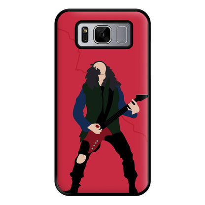 Eddie Munson Playing Guitar Phone Case for Galaxy S8 Plus