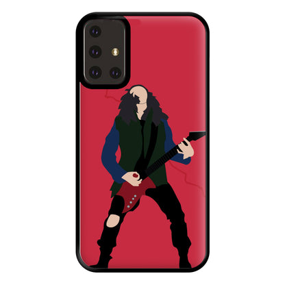 Eddie Munson Playing Guitar Phone Case for Galaxy A71