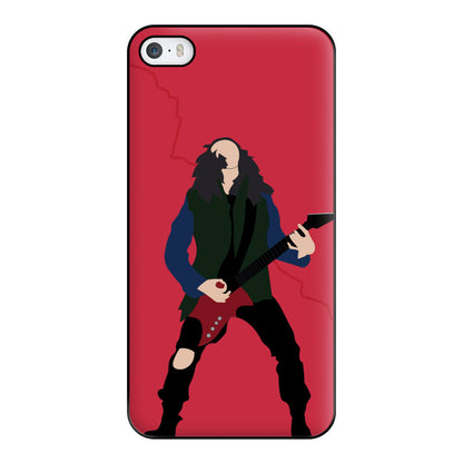 Eddie Munson Playing Guitar Phone Case for iPhone 5 / 5s / SE 2016