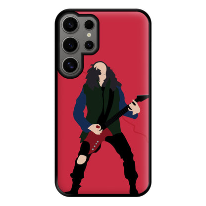 Eddie Munson Playing Guitar Phone Case for Galaxy S24 Ultra