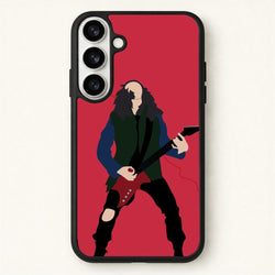 Eddie Munson Playing Guitar Phone Case for Galaxy S26 Plus
