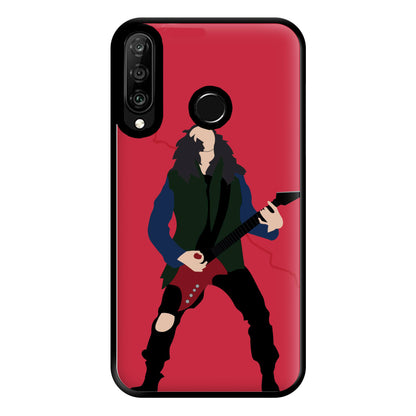 Eddie Munson Playing Guitar Phone Case for Huawei P30 Lite