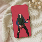 Eddie Munson Playing Guitar Flip / Wallet Phone Case 5