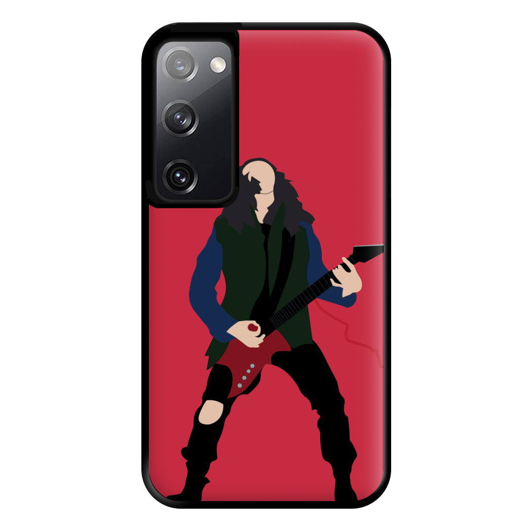 Eddie Munson Playing Guitar Phone Case for Galaxy S20