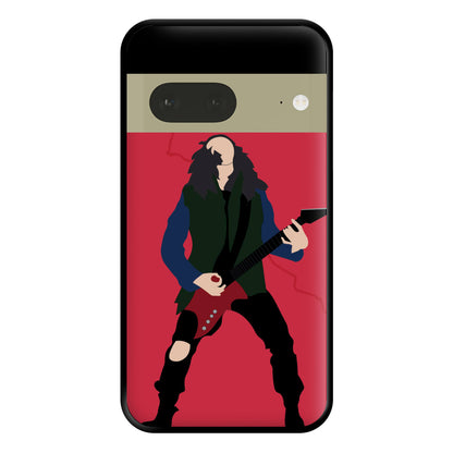 Eddie Munson Playing Guitar Phone Case for Google Pixel 7a