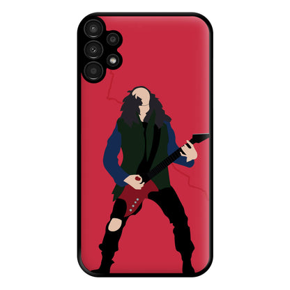 Eddie Munson Playing Guitar Phone Case for Galaxy A13