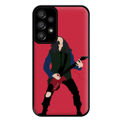 Eddie Munson Playing Guitar Phone Case for Galaxy A33