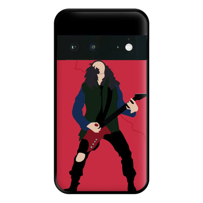 Eddie Munson Playing Guitar Phone Case for Google Pixel 6a