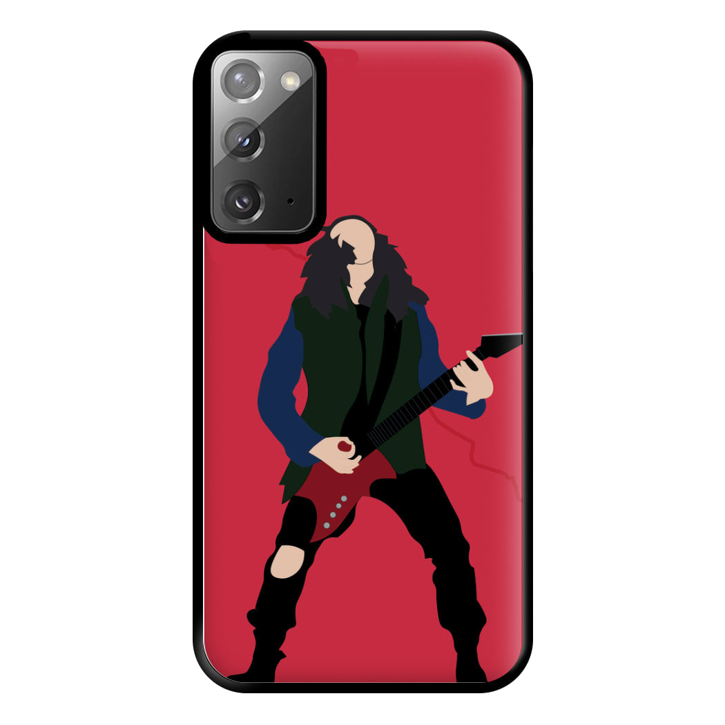 Eddie Munson Playing Guitar Phone Case for Galaxy Note 20 Ultra