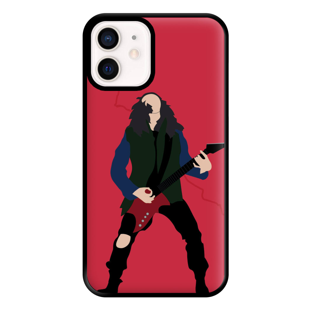 Eddie Munson Playing Guitar Phone Case for iPhone 12 Mini