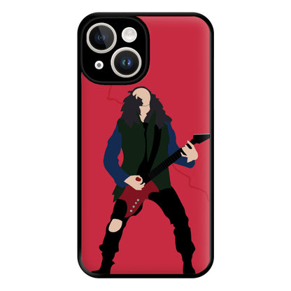 Eddie Munson Playing Guitar Phone Case for iPhone 14