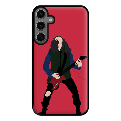 Eddie Munson Playing Guitar Phone Case for Galaxy S23FE