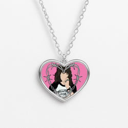 Eddie Heart Heart Necklace