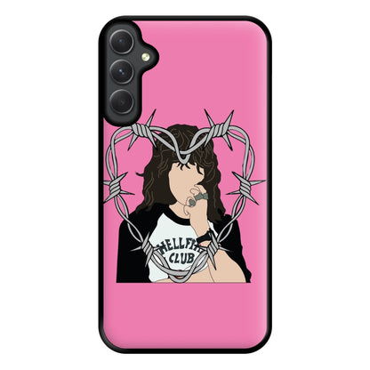 Eddie Heart Phone Case for Galaxy A34