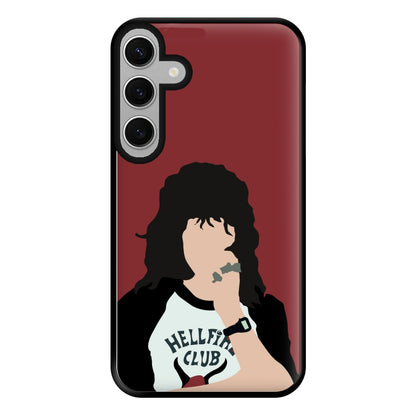 Eddie Munson Hellfire Phone Case for Galaxy S24FE