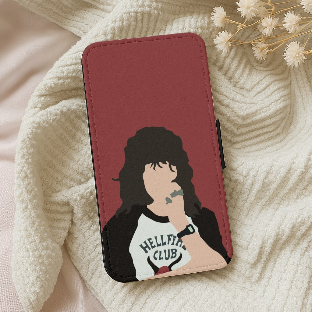 Eddie Munson Hellfire Wallet Phone Case