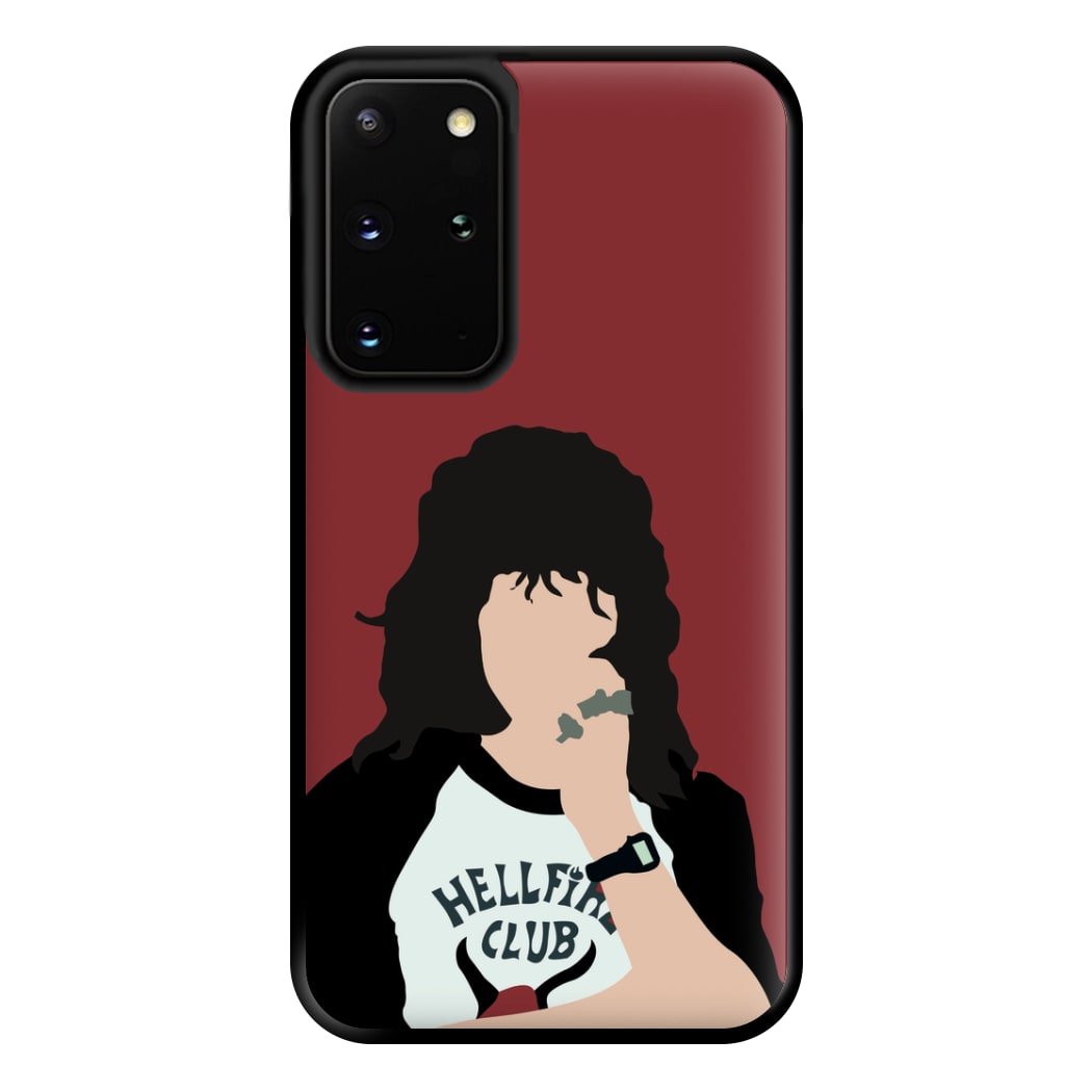 Eddie Munson Hellfire Phone Case for Galaxy S20 Plus