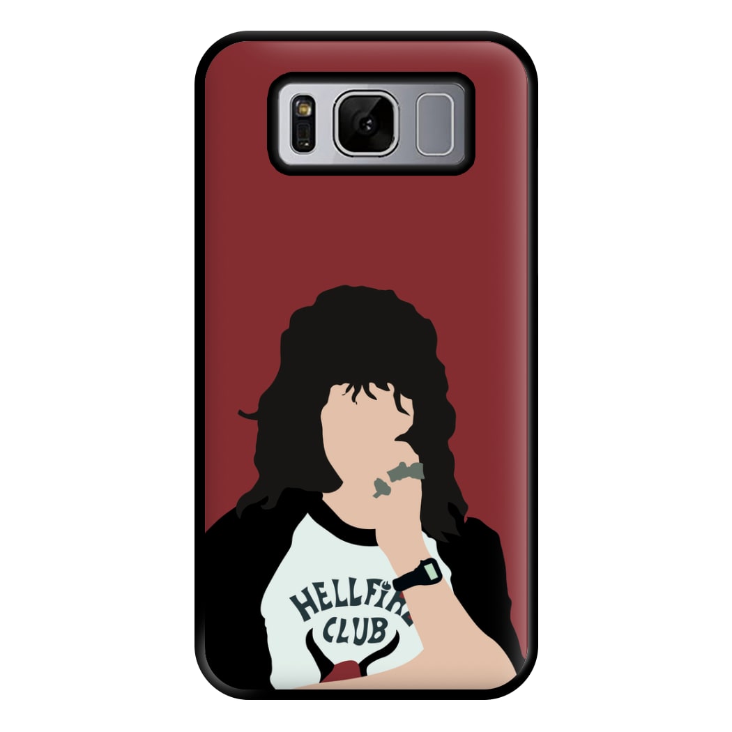 Eddie Munson Hellfire Phone Case for Galaxy S8 Plus