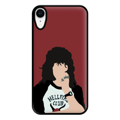 Eddie Munson Hellfire Phone Case for iPhone XR