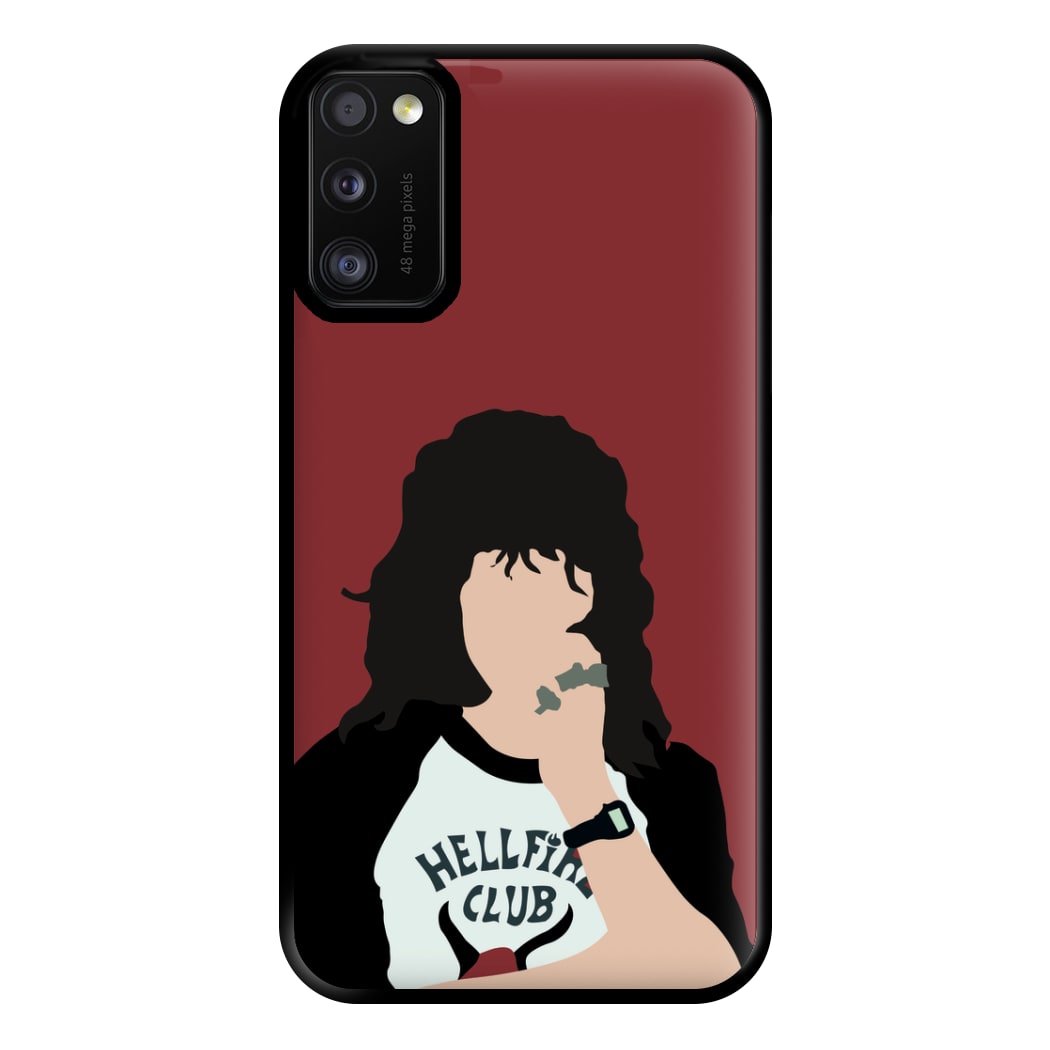 Eddie Munson Hellfire Phone Case for Galaxy A41