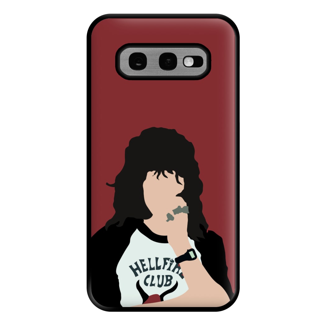 Eddie Munson Hellfire Phone Case for Galaxy S10e