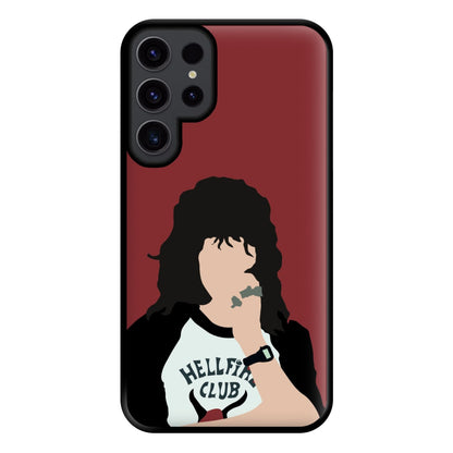 Eddie Munson Hellfire Phone Case for Galaxy S23 Ultra