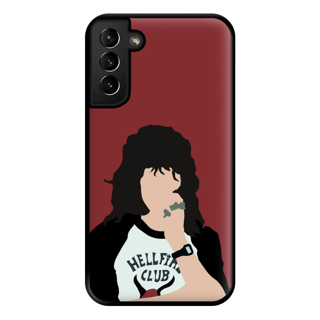 Eddie Munson Hellfire Phone Case for Galaxy S21 Plus